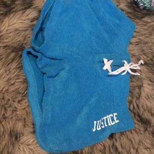 Blue justice short